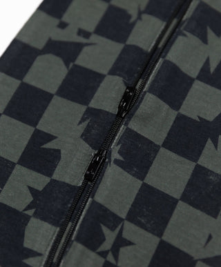 Olive Checkered Star LUXIE®