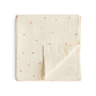 Organic Cotton Muslin Swaddle Blanket