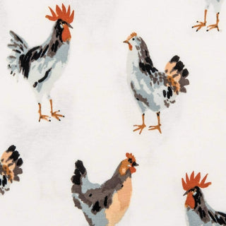 Chicken Organic Cotton Knotted Beanie Hat