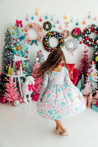 Christmas Cheer L/S Pocket Twirl Dress