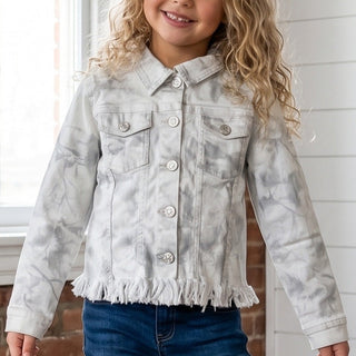City Scout Fringe Denim Jacket