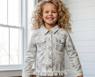 City Scout Fringe Denim Jacket