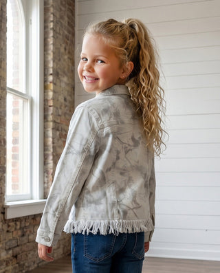 City Scout Fringe Denim Jacket