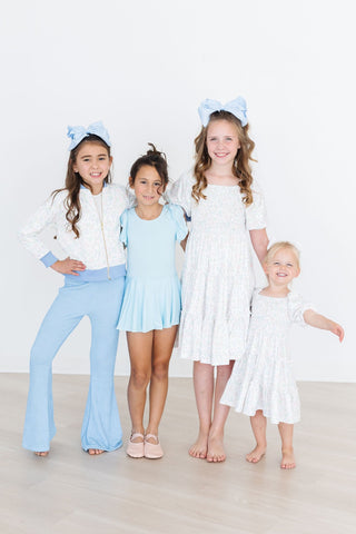 Cloud 9 Smocked Ruffle Dress