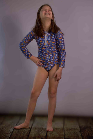 flowers swimsuit