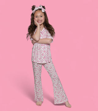 ROSEWOOD TOILE DREAM GIRL'S FLARE SET