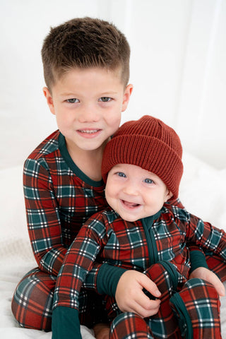 Christmas Tartan Plaid | Two Piece Set