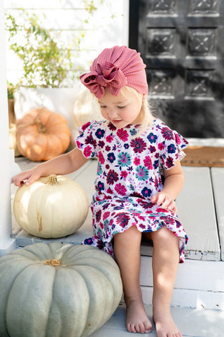 Wild Berry Floral Nightgown