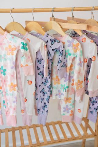 Retro Daisy | Two Piece Pajama Set