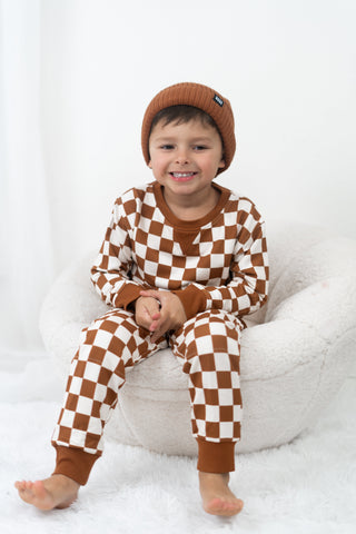 COPPER CHECKERS DREAM JOGGER