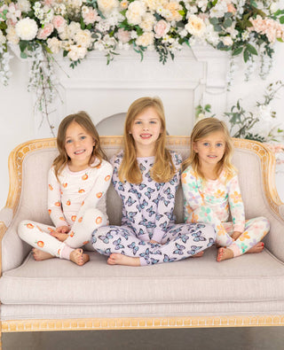 Purple Butterflies 🦋💜 | Two Piece Bamboo Pajama Set