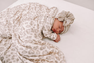 Ruffled Headband | Champagne