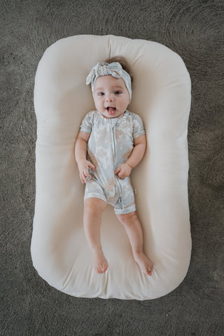 Shortie Bamboo Zip | Woodland