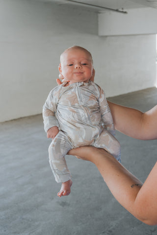 Bamboo Zip Pajamas | Woodland