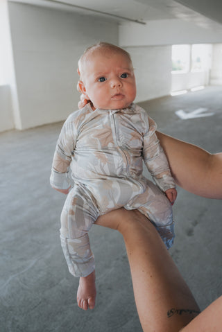 Bamboo Zip Pajamas | Woodland
