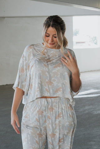 Women’s Boxy Crop Tee | Woodland