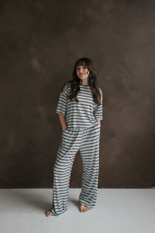 Women's Boxy Tee Lounge Set | Dean