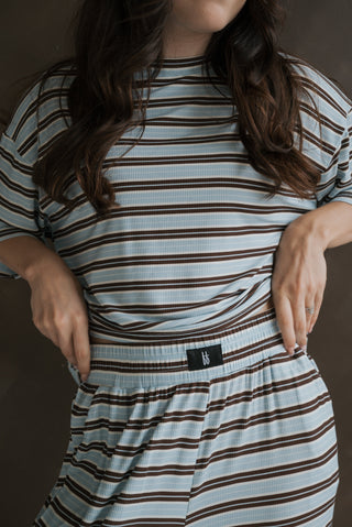 Women's Boxy Tee Lounge Set | Dean