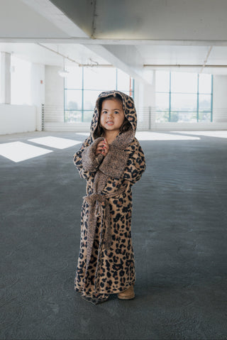 Children's Robe | Leopard