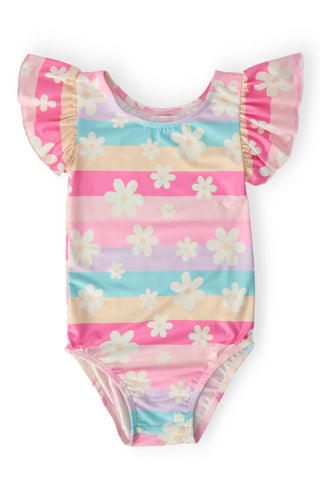 Daisy Dreams S/S Flutter Sleeve Leotard