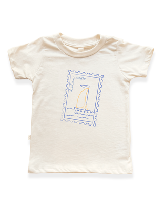 Dolce Estate Stamp Organic Kids T-Shirt