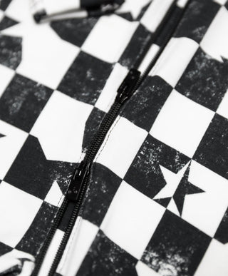 Black & White Checkered Star LUXIE®
