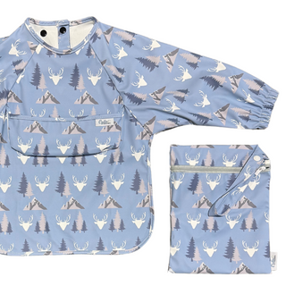 The Grayson Long Sleeve Bib - Mountains