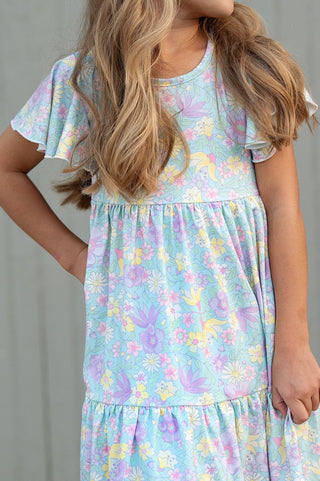 Emmy Pastel Floral Dress