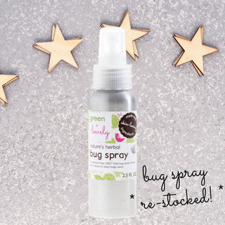 Nature’s Herbal Bug Spray, Mosquito Repellent - Deet Free + Alcohol Free