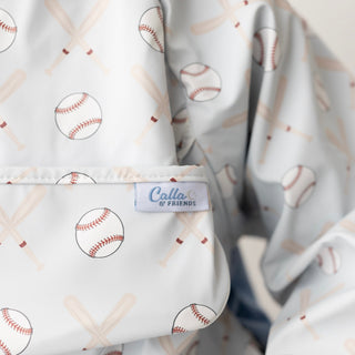 The Grayson Long Sleeve Bib - Baseball