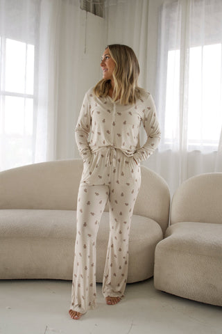 Women's Long Sleeve Bamboo Pajama | Gingersnap