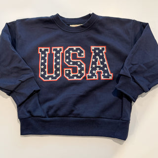 USA Stars Crewneck Sweatshirt