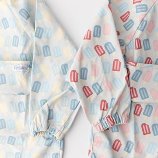 The Grayson Long Sleeve Bib - Popsicles