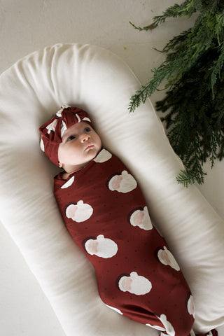 Bamboo Swaddle | Vintage Santa