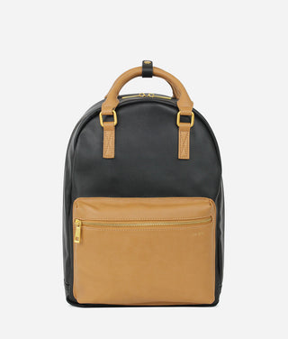 The Diaper Pack  - Black / Tan