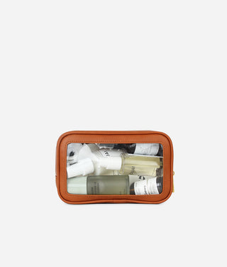 The Toiletry Case Small - Brown