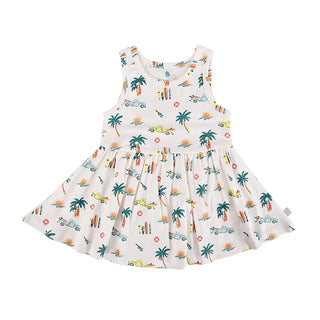 tank twirl dress | beach vibes