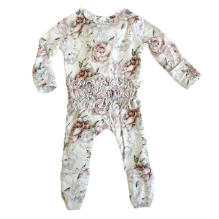 Floral Dreams | Two-Way Zip Footie