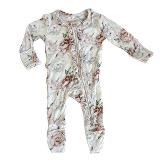 Floral Dreams | Two-Way Zip Footie