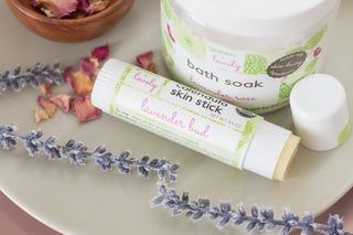 Lavender Bud Skin Stick - Organic Lotion Stick - Travel Size