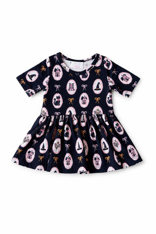 Hocus Pocus 3/4 Sleeve Twirl Bodysuit