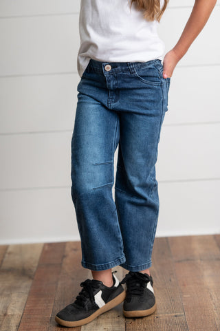 Wide Leg  Denim Jeans
