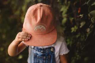 lyric SnapBack- pink corduroy hat