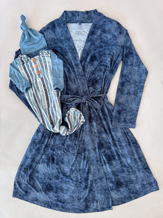 Hendrix | Knot Gown & Hat Set