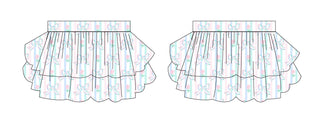 Lila - Tiered Smocked Skirt