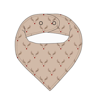 Reindeer Ridge (ribbed) - Bandana Bib