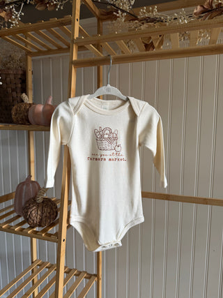 Farmers Market Organic Bodysuit Long Sleeve