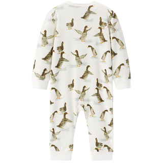 Duck Organic Cotton Zipper Pajama