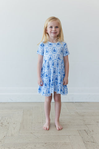 Ever After (ribbed) - Ruffle Dress