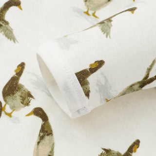 Duck Organic Cotton Long Sleeve One Piece